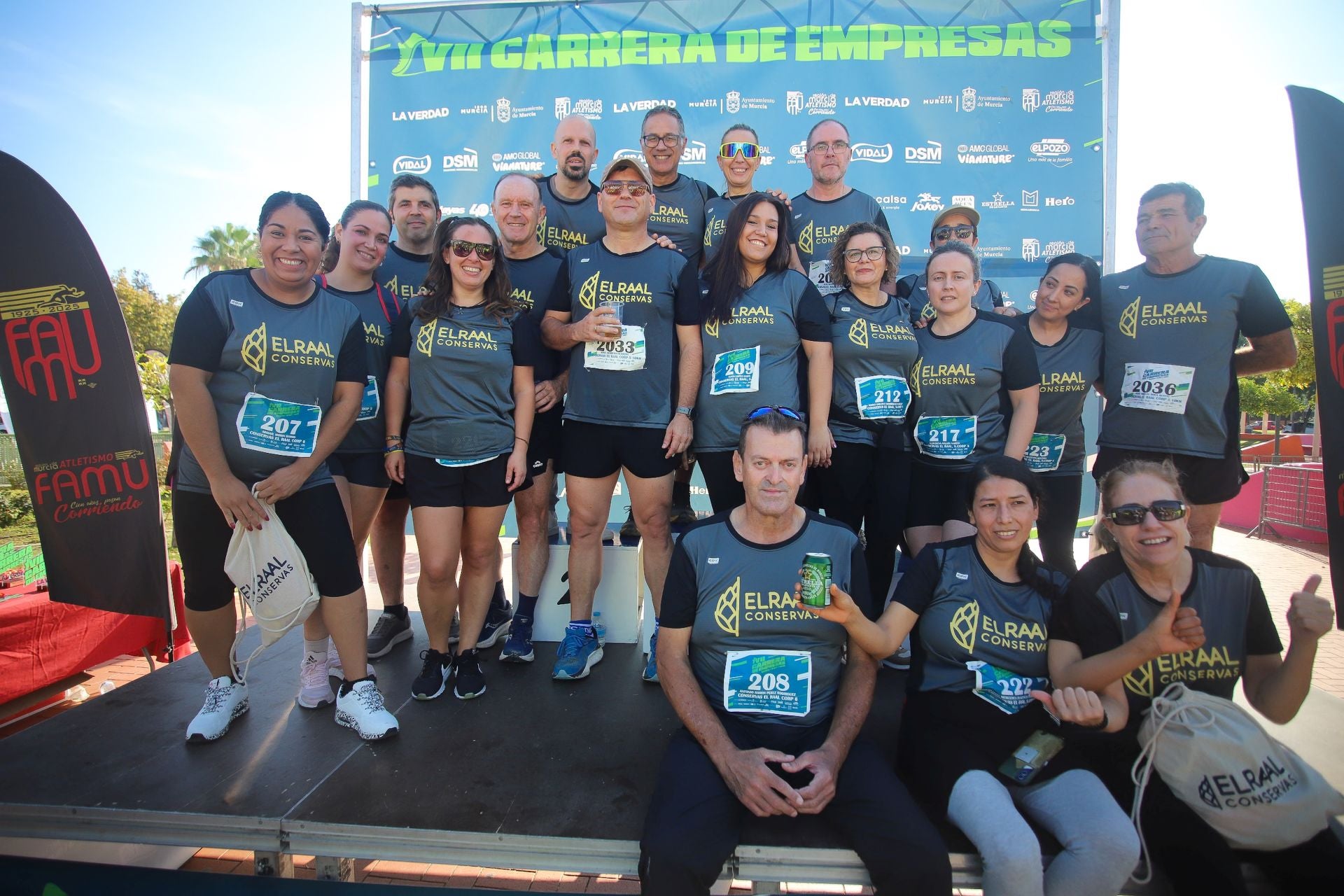 En imágenes, la VII Carrera de Empresas en Murcia