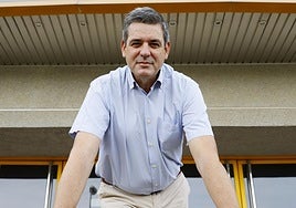 Federico Faus, en las instalaciones del periódico LA VERDAD.