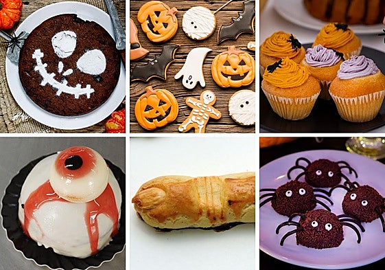 Dulces de Halloween.