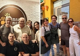 Ricardo Darín y Andrea Pietra, en Mano a Mano y Café Bar Verónicas.