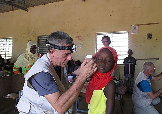 El proyecto de atención sanitaria en Senegal.