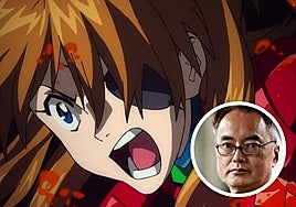 Fotograma de la película 'Evangelion: 3.0+1.0 Thrice Upon A Time' y fotografía de Hidenori Matsubara.