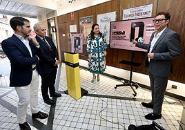 Presentación del festival de cine, este miércoles, en la Filmoteca Regional.