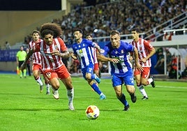 El Lorca Deportiva no puede con un Almería superior