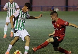 Imagen del encuentro entre el Cieza y el Córdoba en La Arboleja.