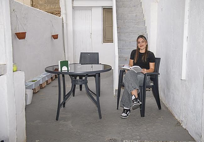 Belén, en su nueva casa de Javalí Nuevo.