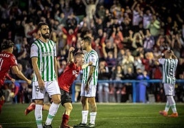 Para el recuerdo. Rafa Ortiz celebra el gol que le dio el pase al Cieza en Copa.