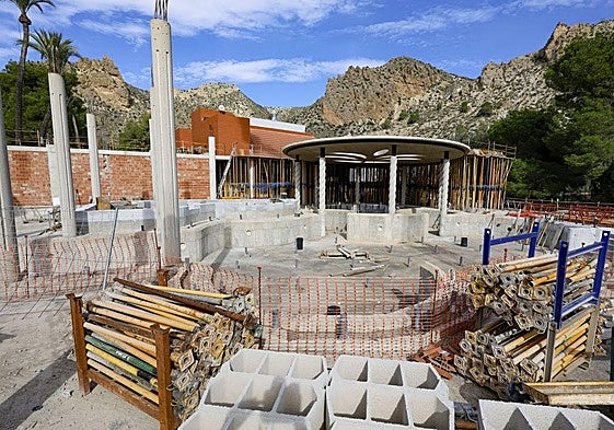 Las obras en el Balneario de Archena, en imágenes