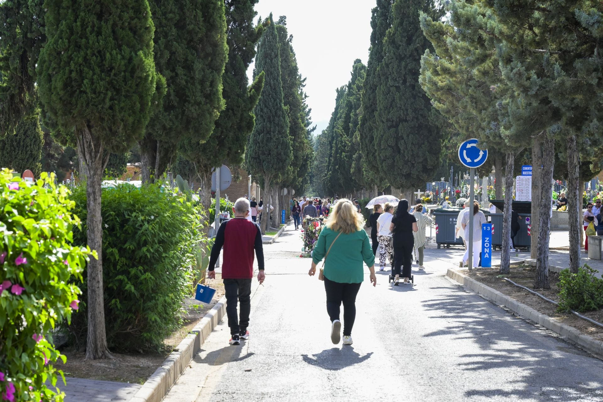La festividad de Todos los Santos en Murcia, en imágenes
