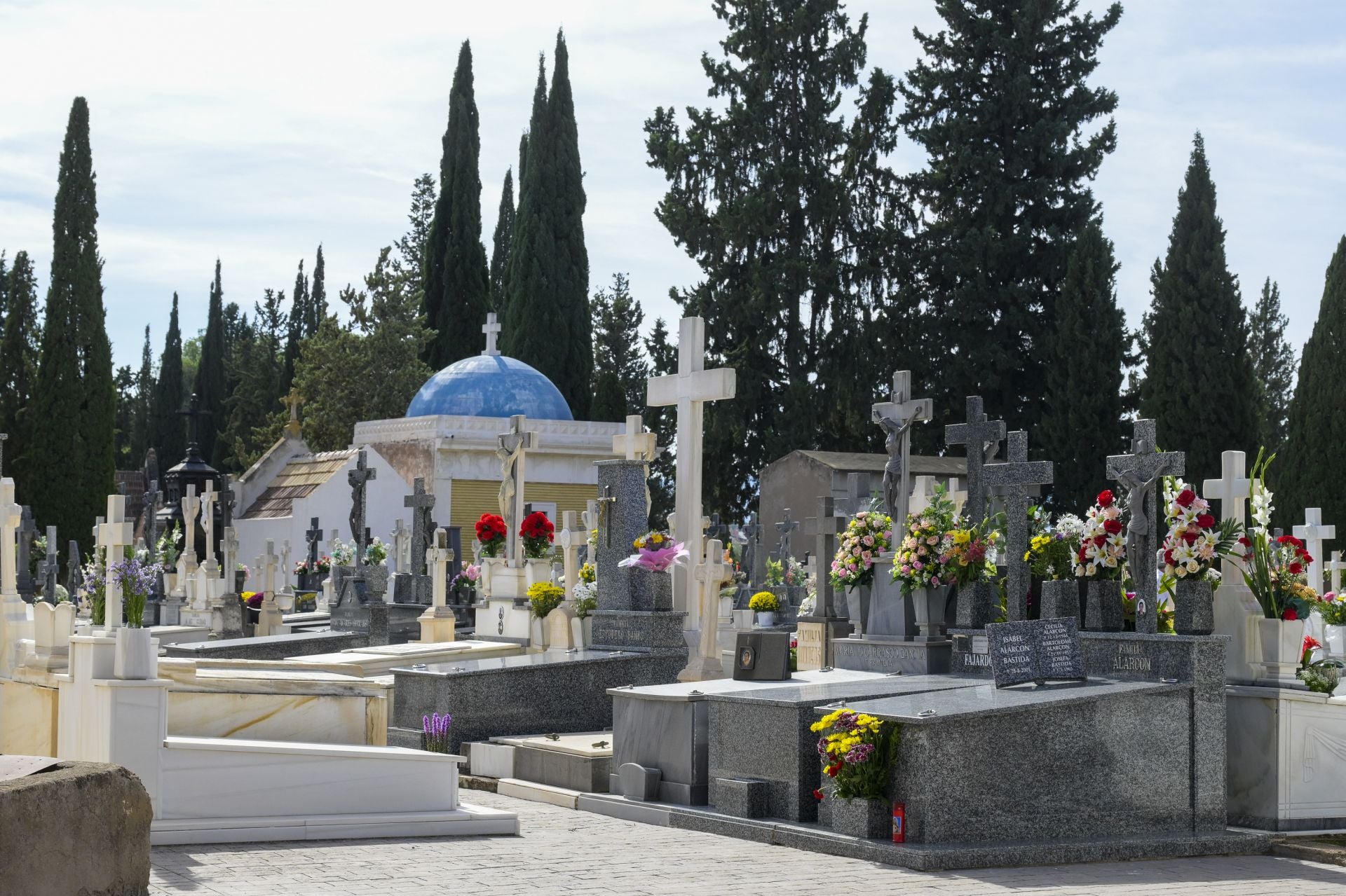 La festividad de Todos los Santos en Murcia, en imágenes