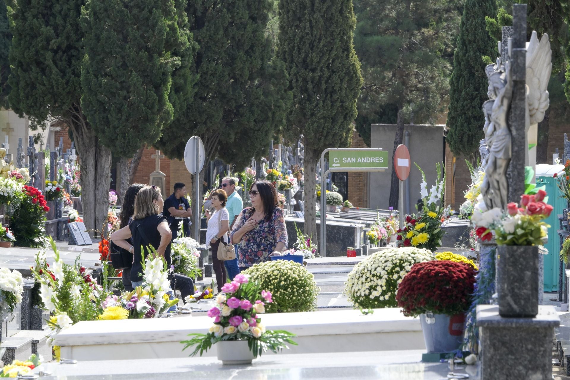 La festividad de Todos los Santos en Murcia, en imágenes