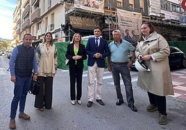 Jorge García Montoro, durante una visita este lunes a Jumilla.