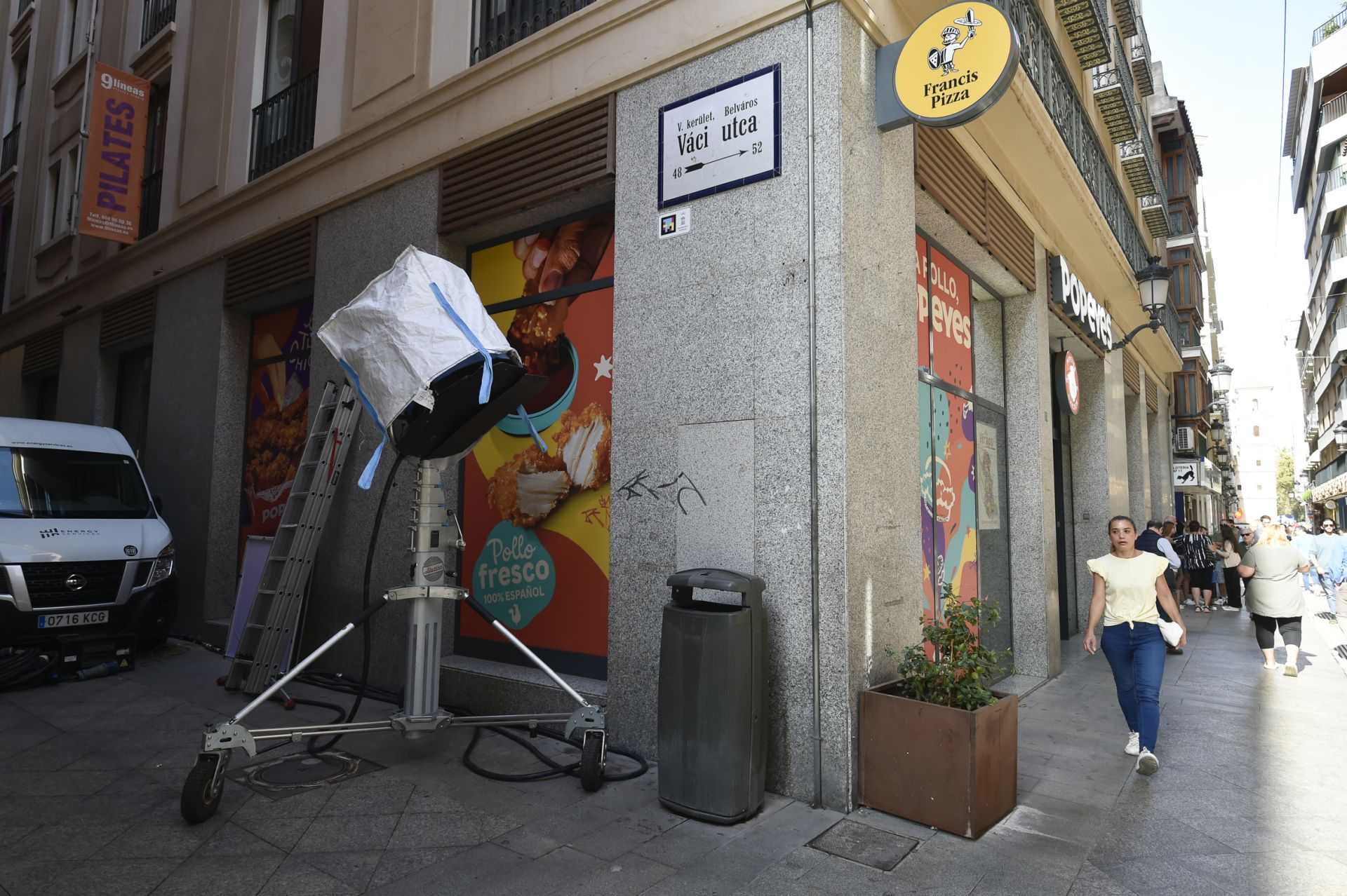 Los preparativos del rodaje en Murcia de la película de Hollywood &#039;F.A.S.T.&#039;, en imágenes