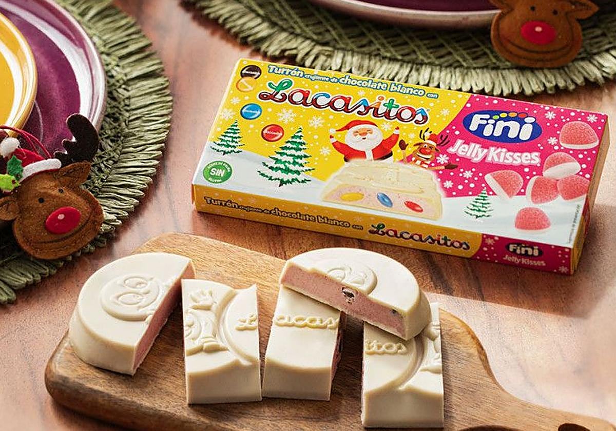 El nuevo turrón de Fini y Lacasitos.