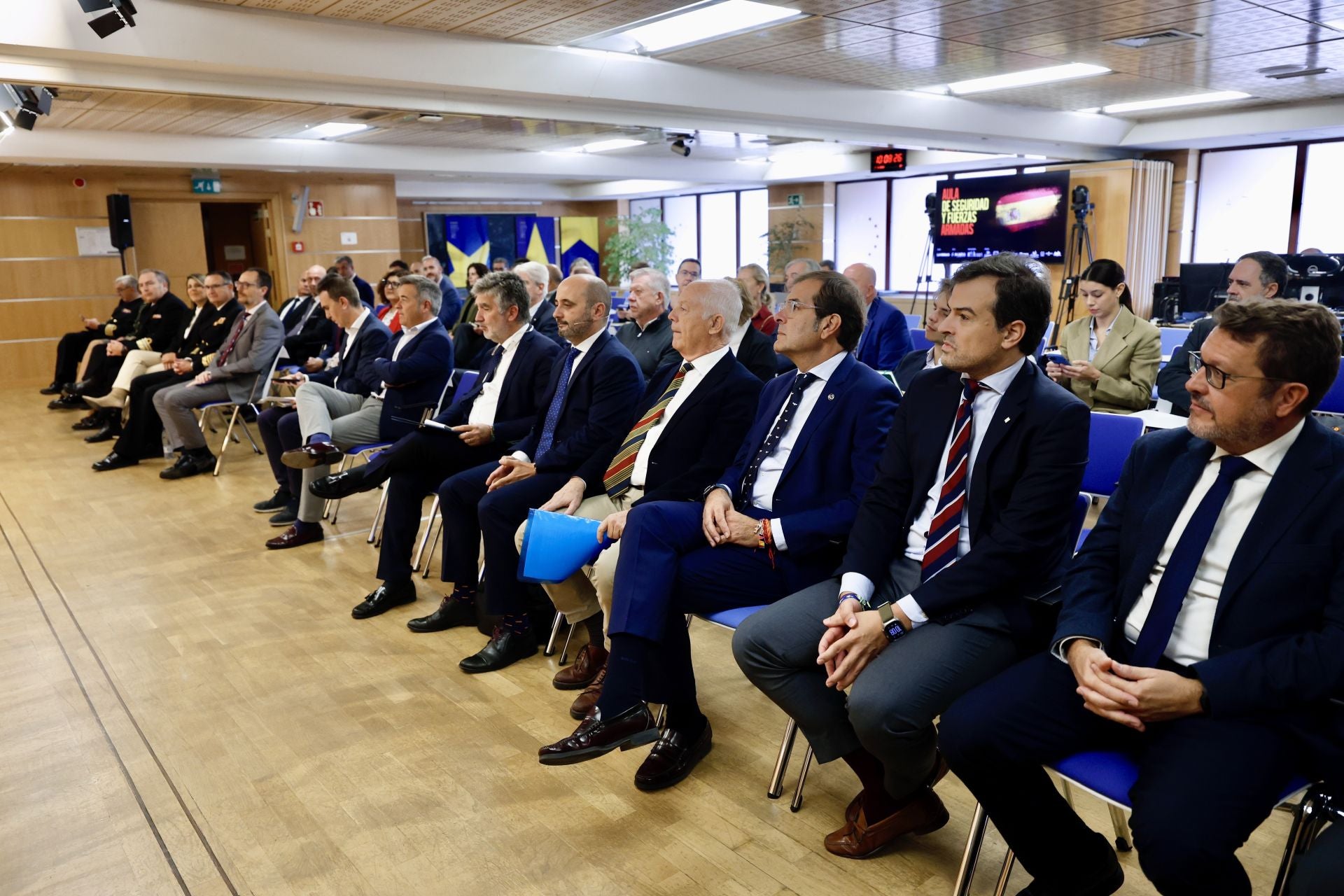 El Aula de Seguridad y Fuerzas Armadas de LA VERDAD, en imágenes