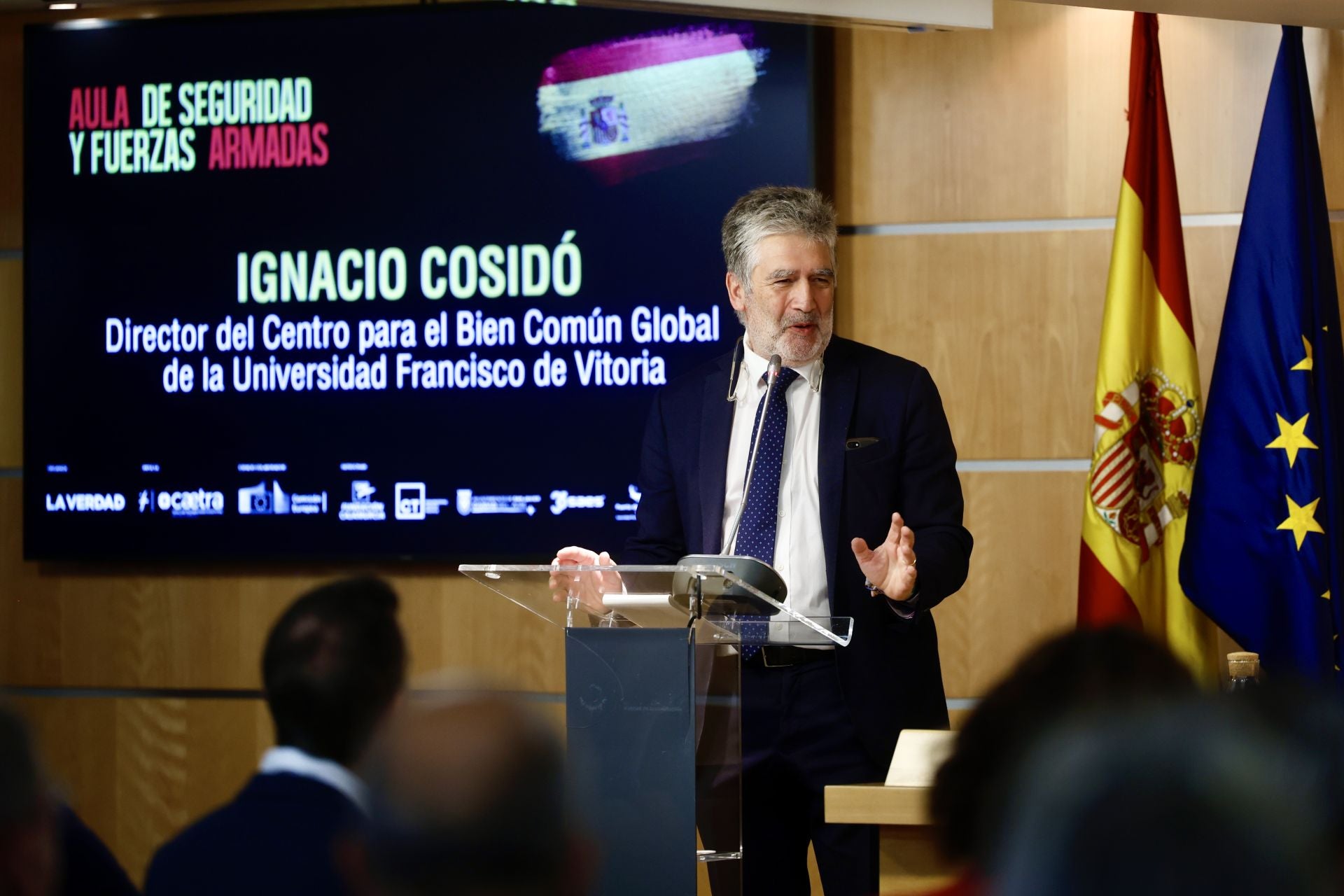 El Aula de Seguridad y Fuerzas Armadas de LA VERDAD, en imágenes