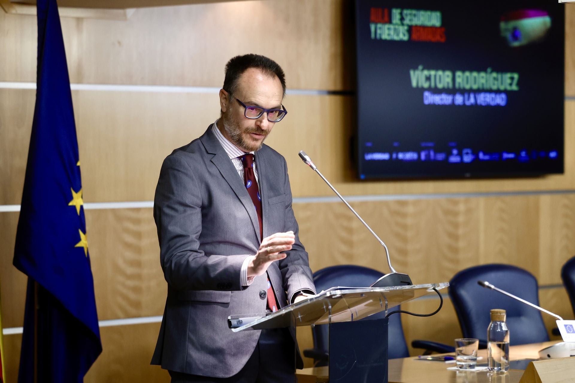 El Aula de Seguridad y Fuerzas Armadas de LA VERDAD, en imágenes