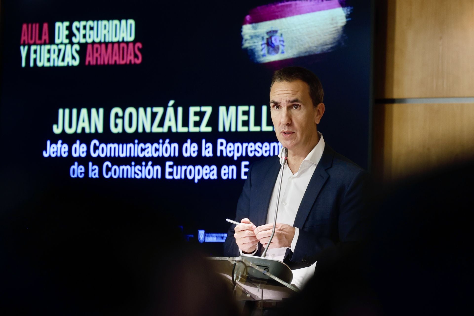 El Aula de Seguridad y Fuerzas Armadas de LA VERDAD, en imágenes