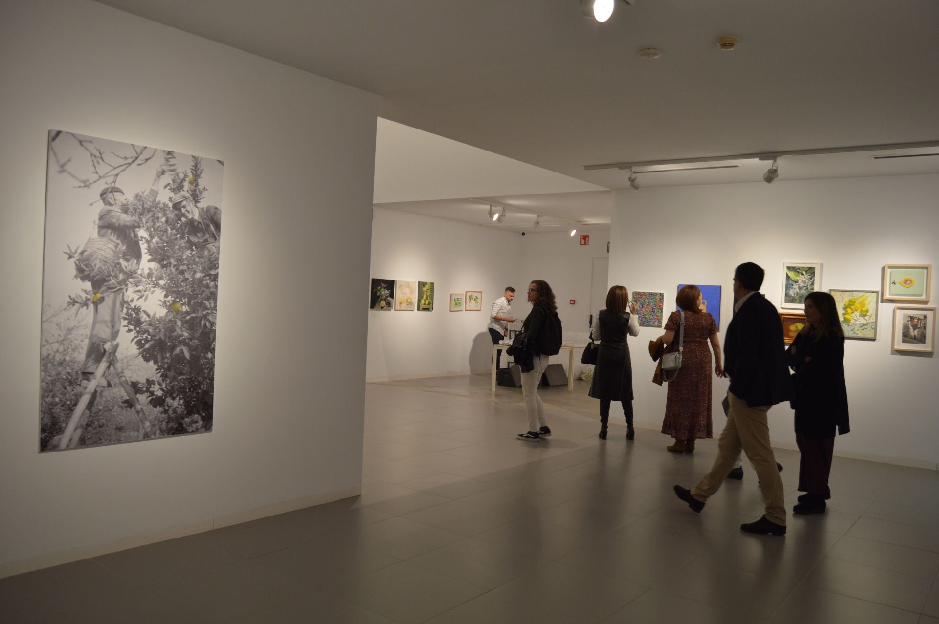 La inauguración de la exposición &#039;El rey del limón&#039;, en imágenes