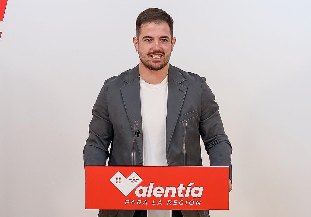 Miguel Ortega, diputado socialista en la Asamblea Regional.