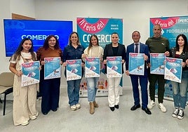 ^ePresentación de la Feria del Comercio Local.