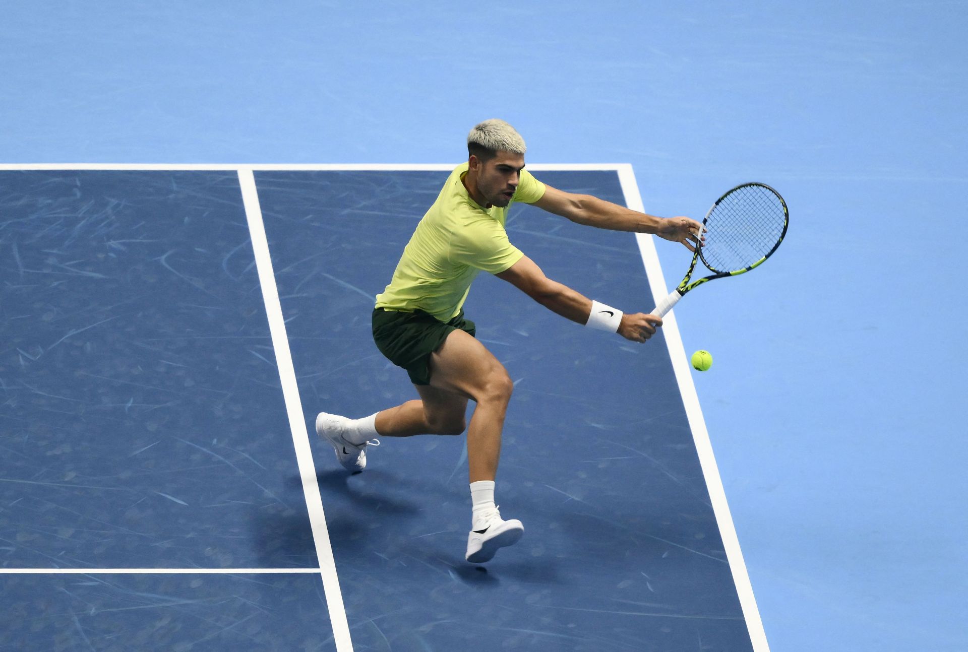 Las imágenes de la victoria de Alcaraz ante Fritz