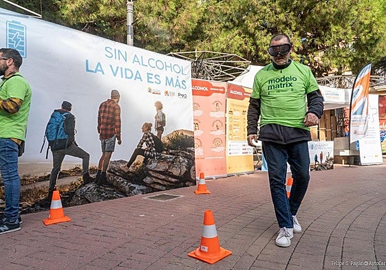 Actividades por el Día Mundial sin alcohol, en una imagen de archivo.