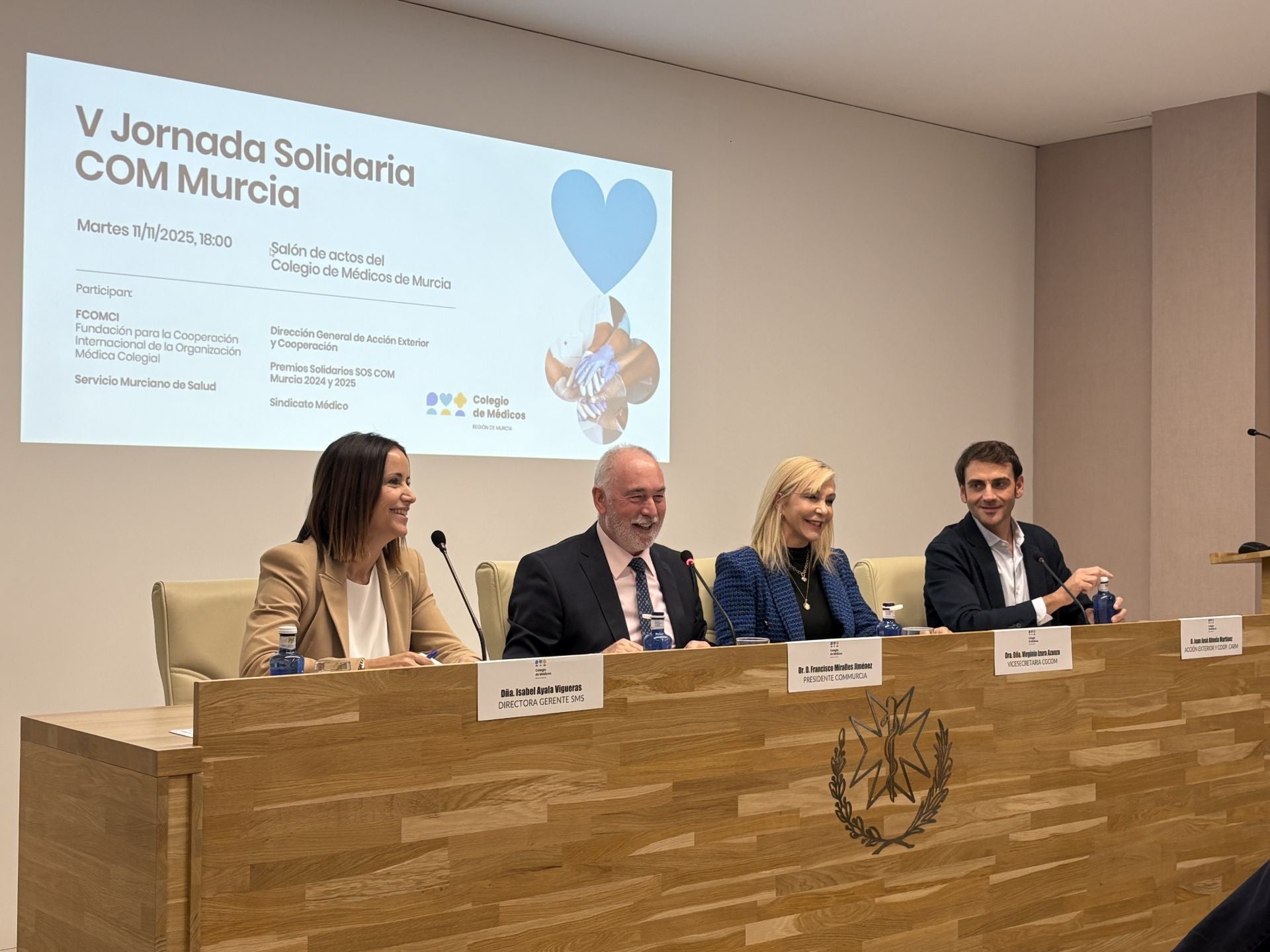 La 5ª Jornada Solidaria del Colegio de Médicos de la Región de Murcia, en imágenes