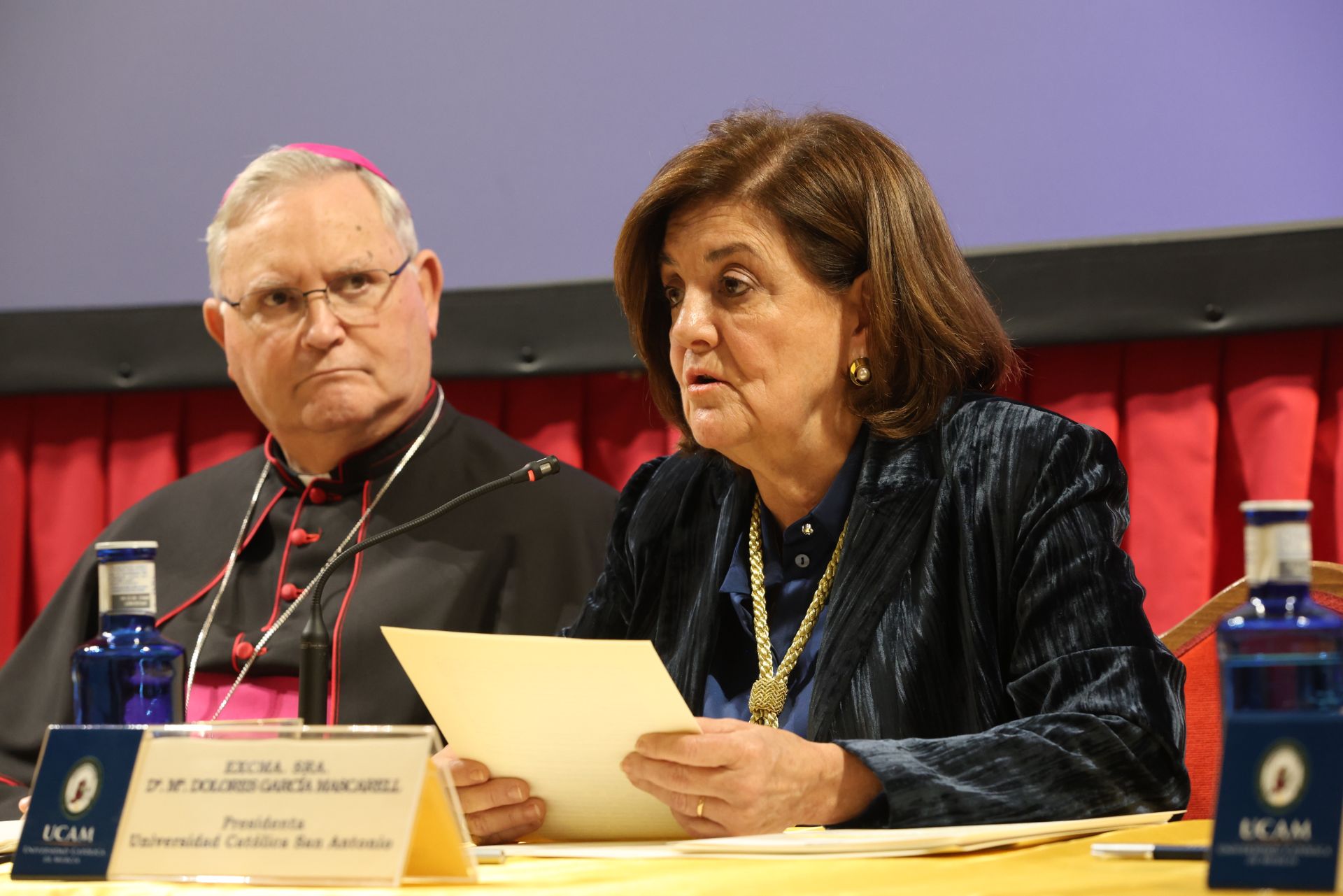 El acto de apertura de curso de la UCAM, en imágenes