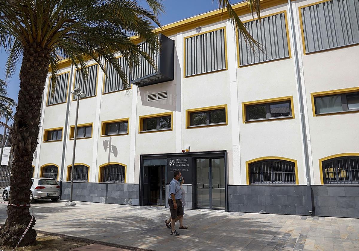 Imagen de archivo de la Escuela de Arquitectura de la UPCT.