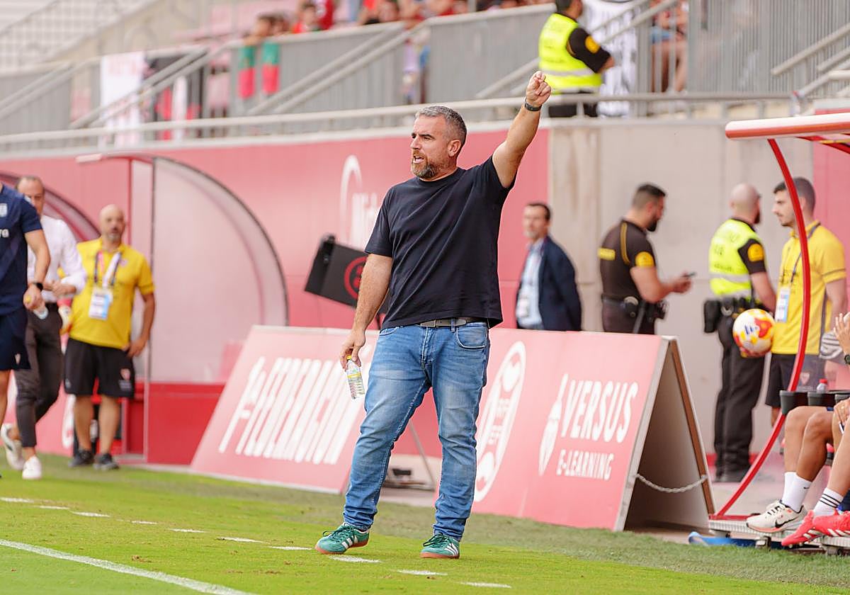 Javi Rey, en Sevilla.