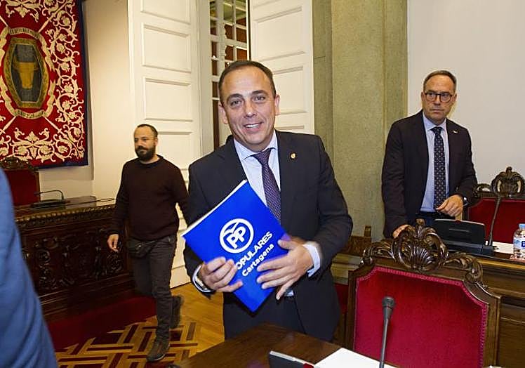 Francisco Espejo, cuando ejercía como portavoz del PP en el Ayuntamiento.