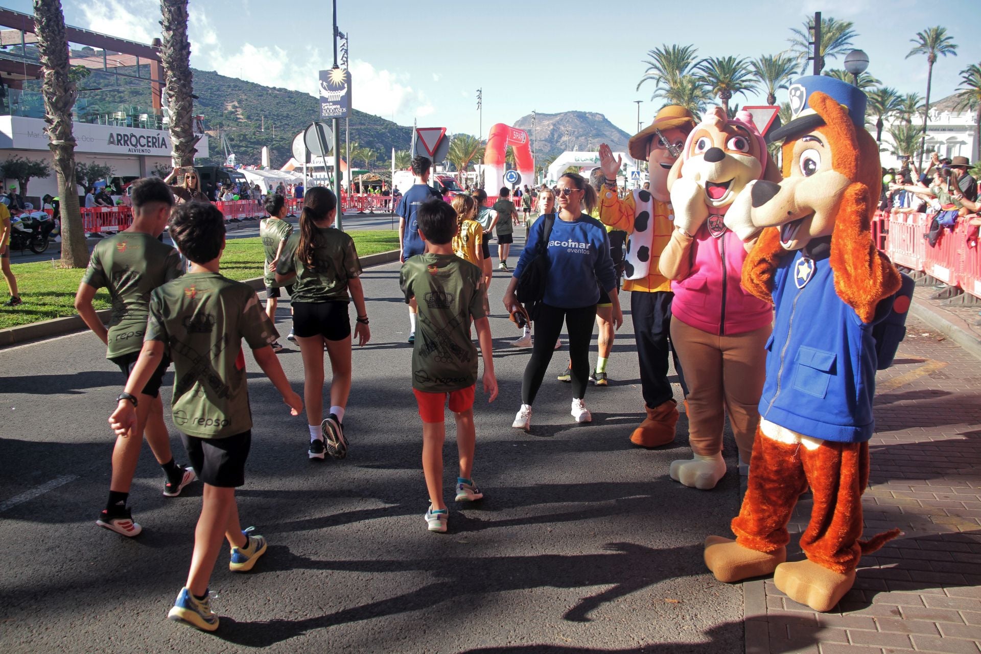 El Cross de la Artillería de Cartagena, en imágenes