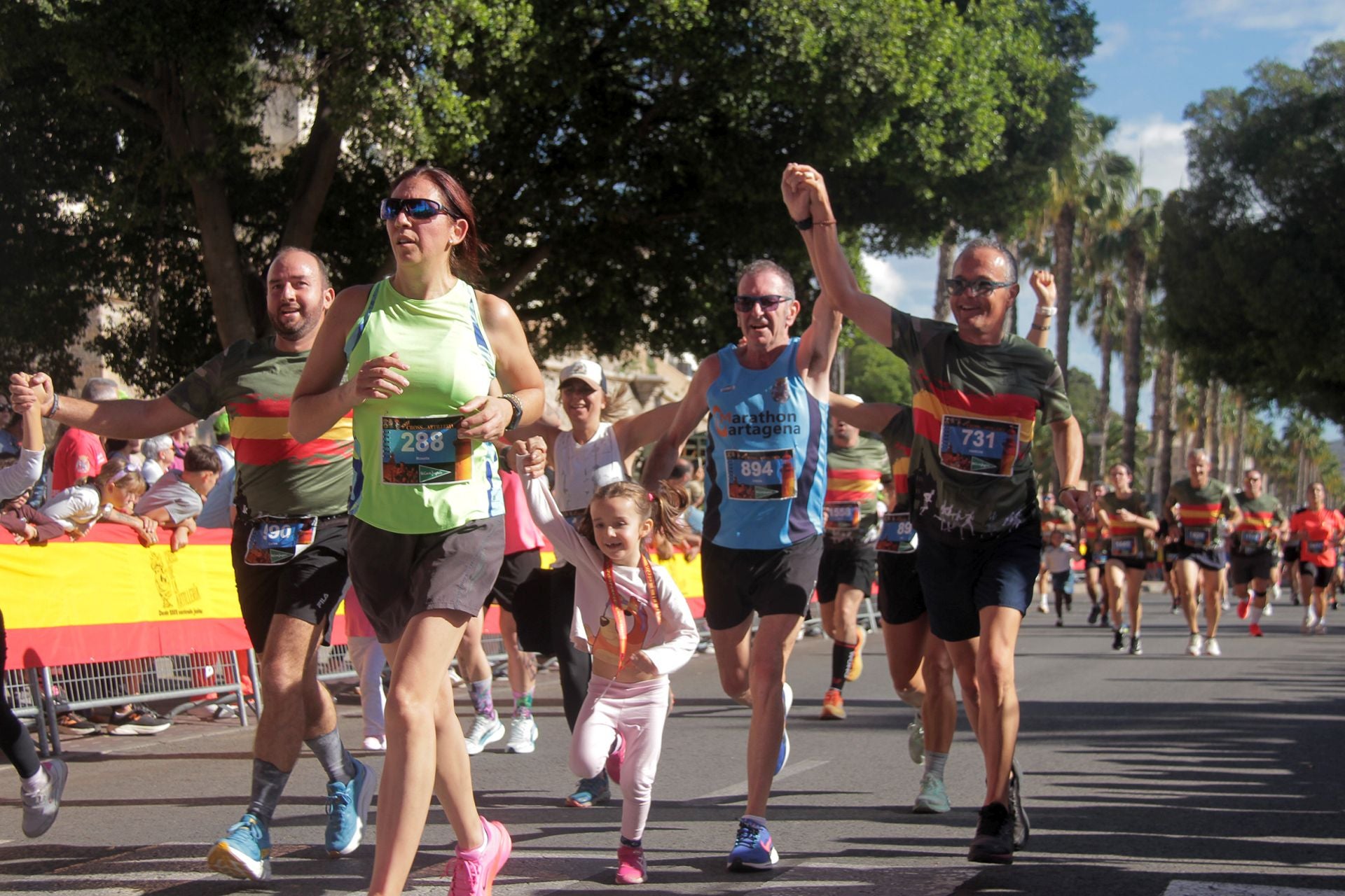 El Cross de la Artillería de Cartagena, en imágenes