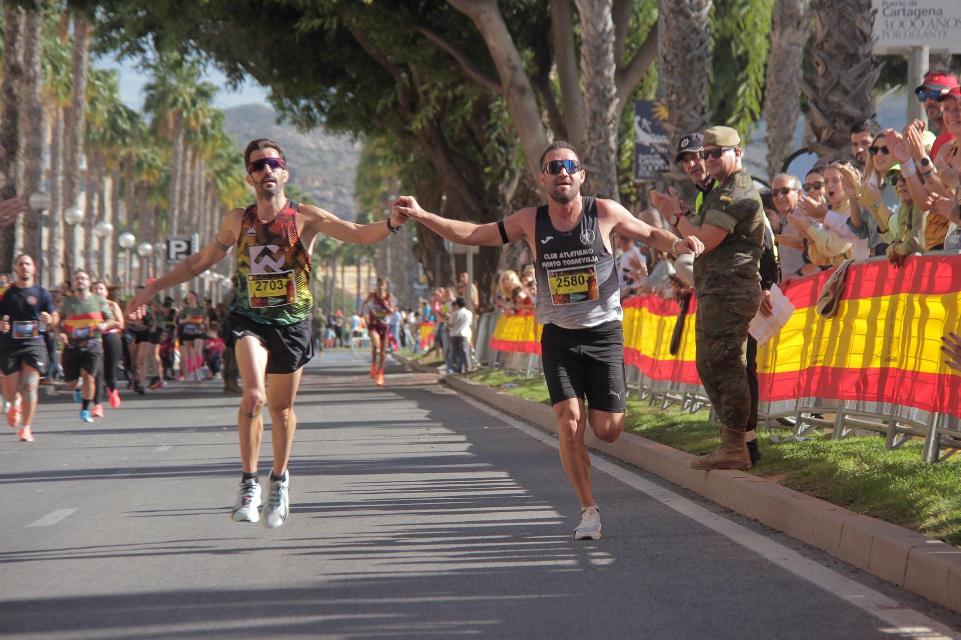 El Cross de la Artillería de Cartagena, en imágenes