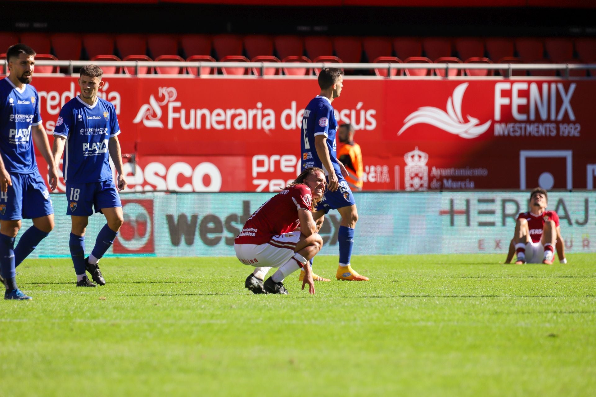 El Real Murcia no puede prolongar ante el Teruel su racha de victorias
