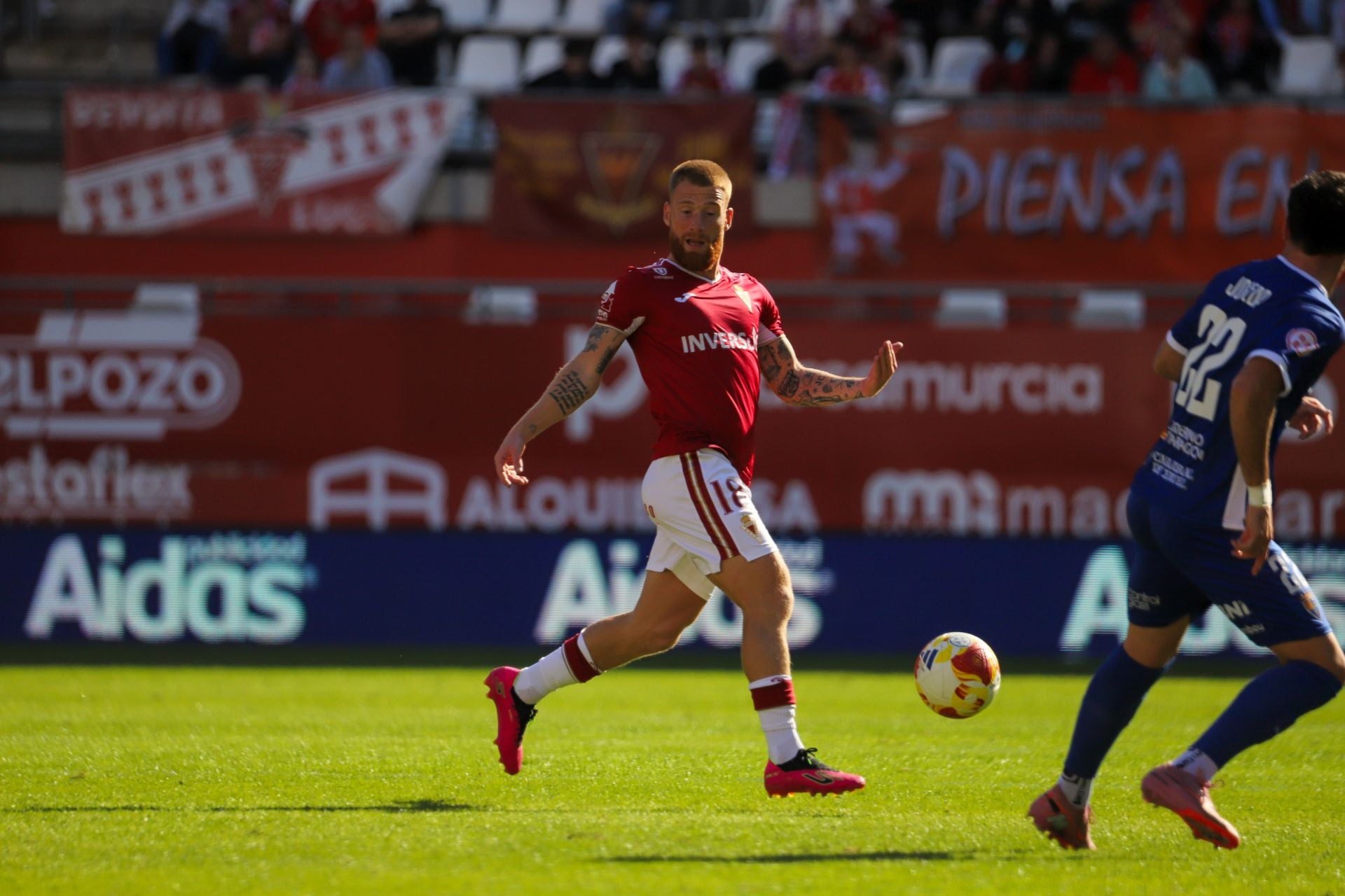 El Real Murcia no puede prolongar ante el Teruel su racha de victorias