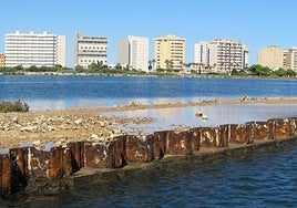 Estado actual de la Caleta del Estacio.