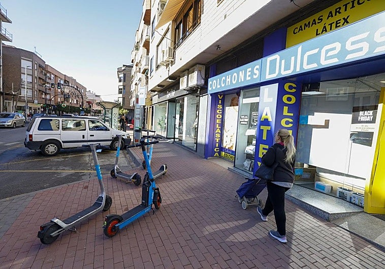 Inmediaciones de la calle donde se produjo el robo.
