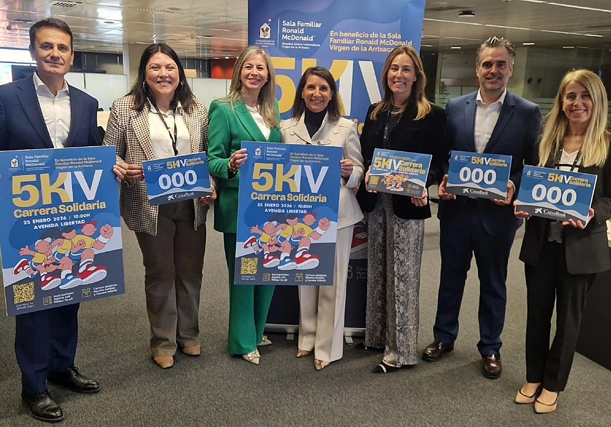'Presentación de la carrera solidaria de la Fundación Ronald McDonald'.