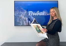 Suzanne Cherry, CEO de Chersun Properties, en su oficina de España.