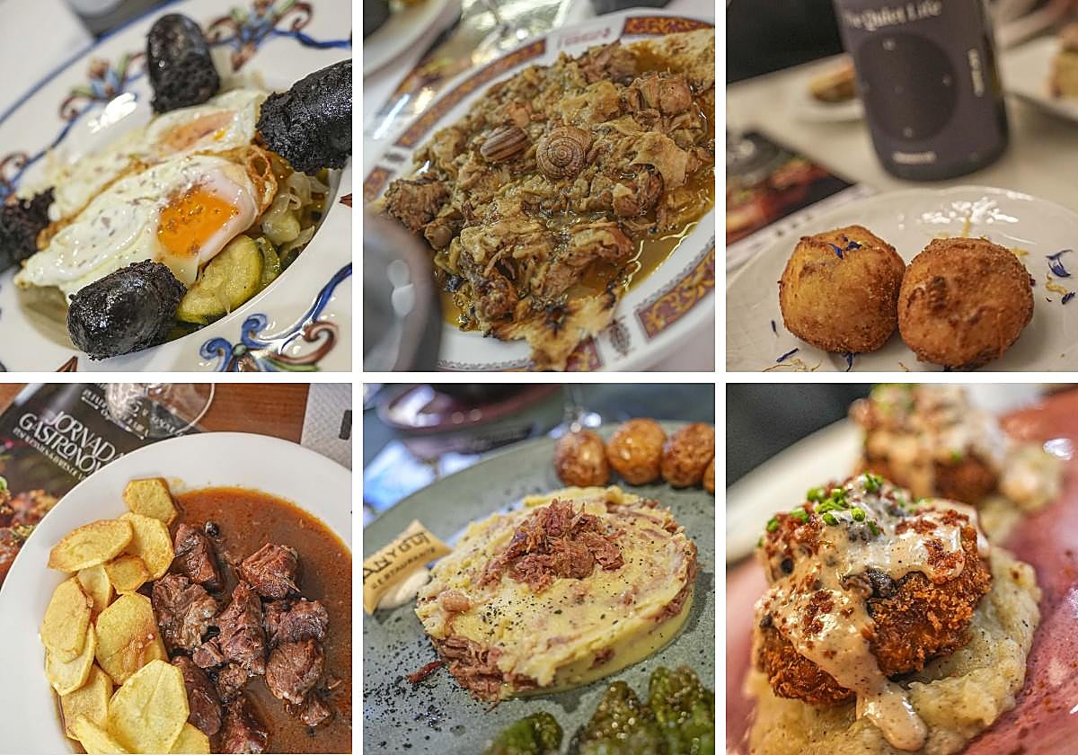 San Agustín, Casa Sebastián, Sota, Tres Soles, Anygut y La Macarena.