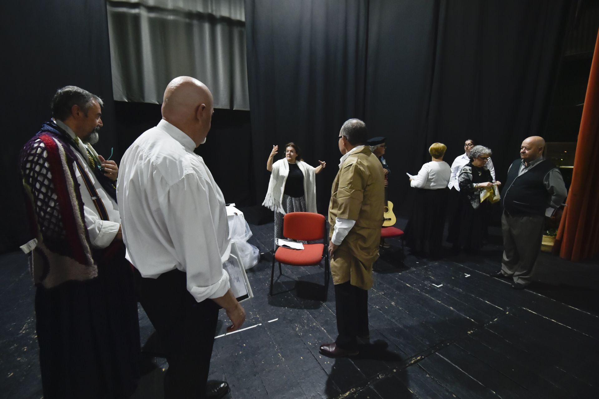 Las imágenes del ensayo de Neuronas en Acción en el Auditorio de Ceutí