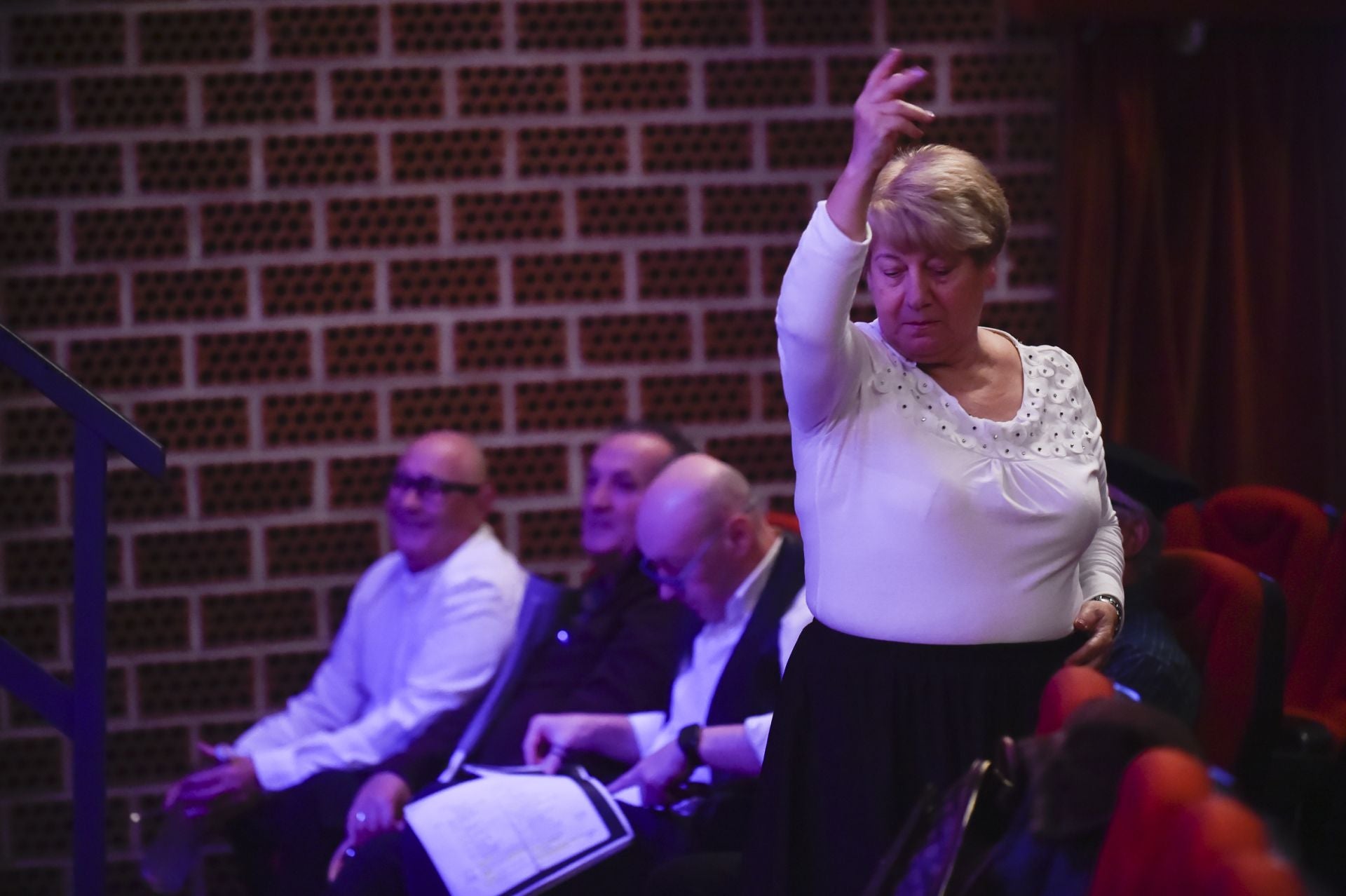 Las imágenes del ensayo de Neuronas en Acción en el Auditorio de Ceutí