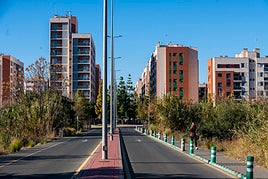 Imagen de la urbanización Joven Futura de Espinardo.