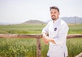 Alfonso Pérez-Muelas, en las instalaciones de La Zarcillera.