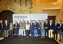 Estreno del documental Volar sin alas' en homenaje a Juan de la Cierva, este martes, en la Filmoteca Regional de Murcia.