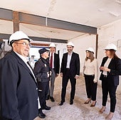 Visita de autoridades a las obras, este viernes.