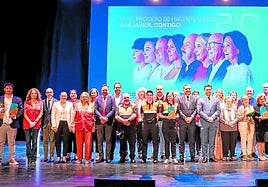La I Gala del Mayor de San Javier se celebró con éxito en el Teatro de Invierno.