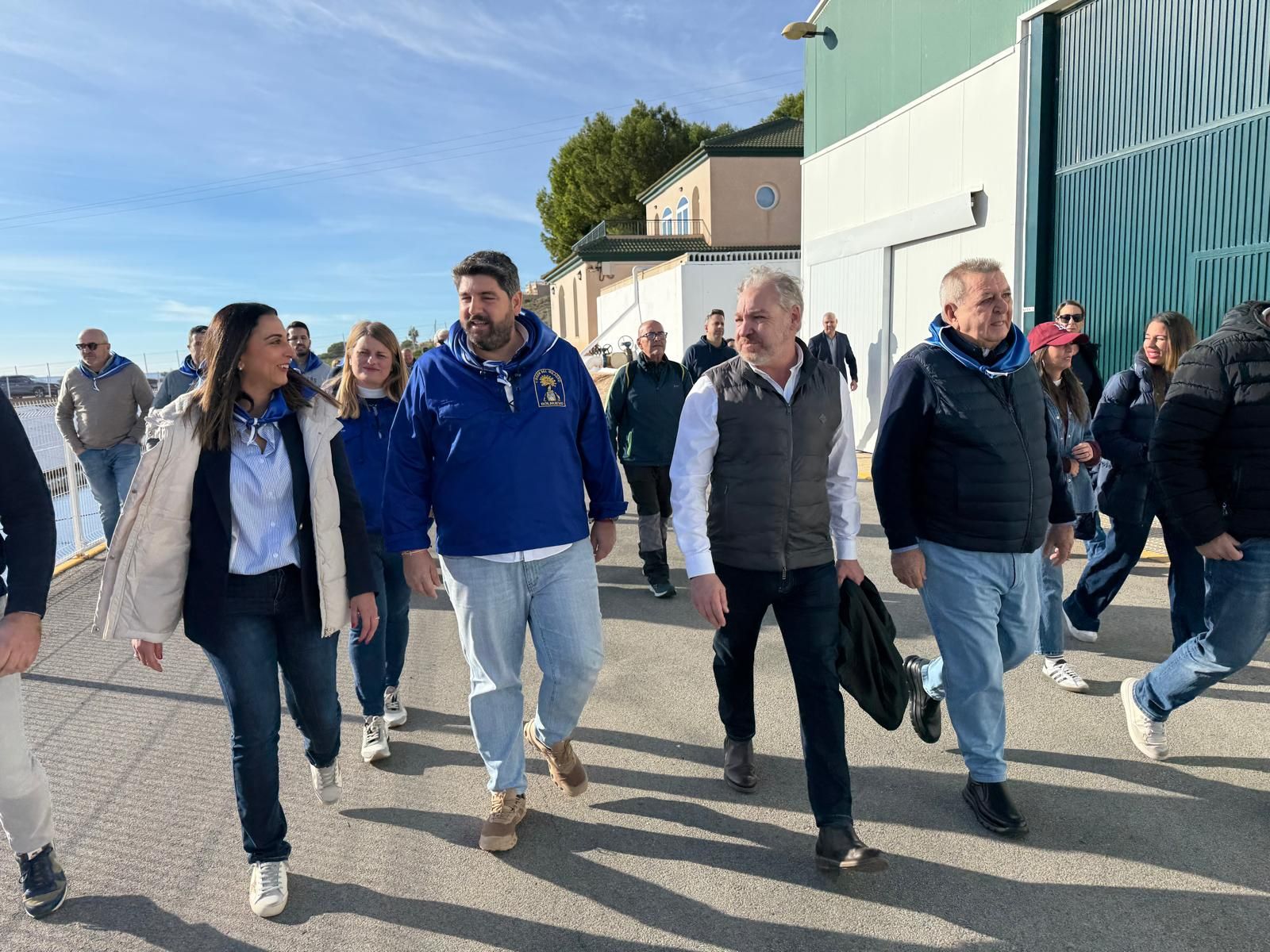 Miles de personas acompañan en romería a la Virgen de Bolnuevo en Mazarrón